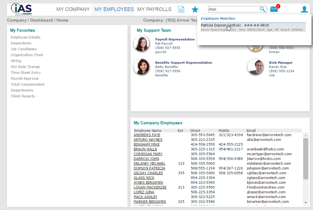 Time & Attendance - iAS - Innovative Administrative Services
